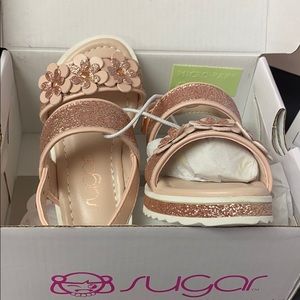 Girls Sparkly Sandles